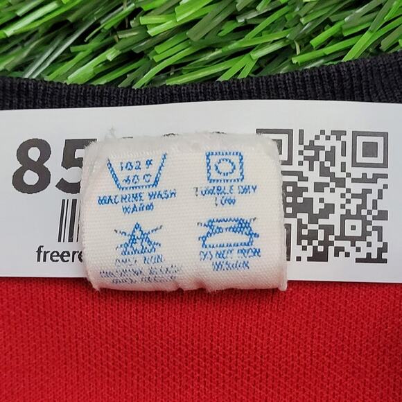 Vintage 80s Champion Millis Mohawks Shirt Womens M/L 20x25 Red - Picture 7 of 16